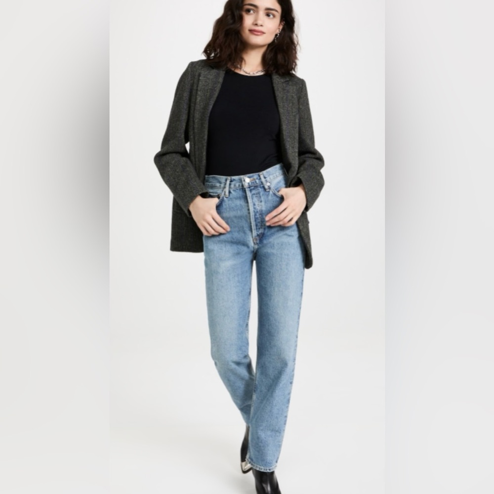 NWT - Agolde 90's Pinch Waist High Rise Straight Jeans - Size 26